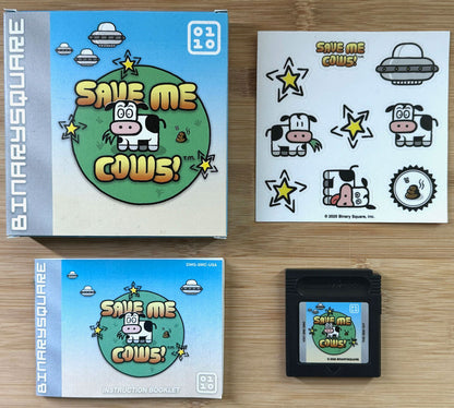 Save Me Cows! - now shipping