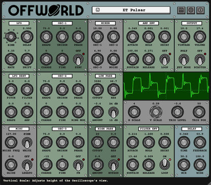 Offworld Synthesizer Audio Plug-in v2.1